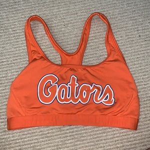 University of Florida Gators sports bra